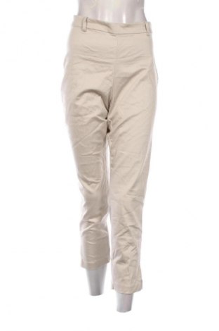 Damskie spodnie H&M, Rozmiar XL, Kolor ecru, Cena 67,00 zł
