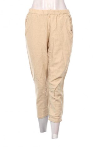 Dámské kalhoty  Pull&Bear, Velikost XL, Barva Béžová, Cena  249,00 Kč