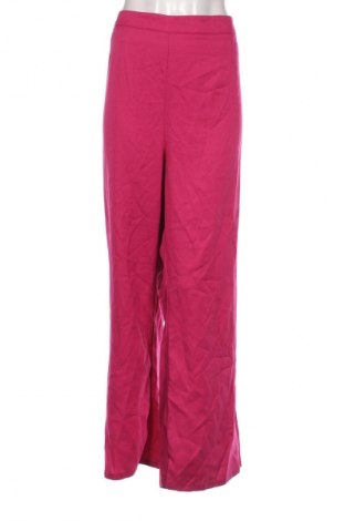 Damskie spodnie SHEIN, Rozmiar 4XL, Kolor Różowy, Cena 87,99 zł