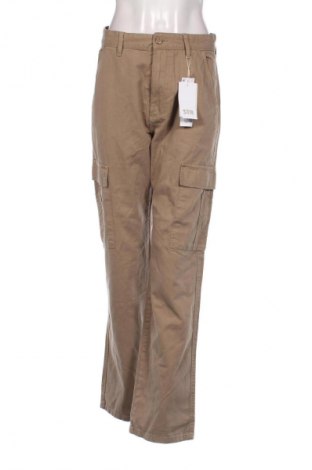 Dámske nohavice Stradivarius, Veľkosť M, Farba Béžová, Cena  24,00 €