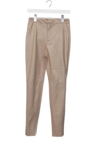 Damskie spodnie Zara, Rozmiar S, Kolor Beżowy, Cena 40,99 zł