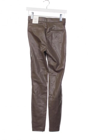 Damskie spodnie Zara, Rozmiar XS, Kolor Brązowy, Cena 92,99 zł
