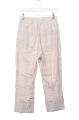 Damskie spodnie Zara, Rozmiar XS, Kolor ecru, Cena 62,07 zł