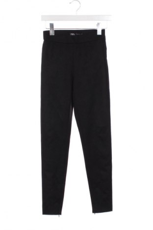 Damskie spodnie Zara, Rozmiar XS, Kolor Czarny, Cena 62,00 zł