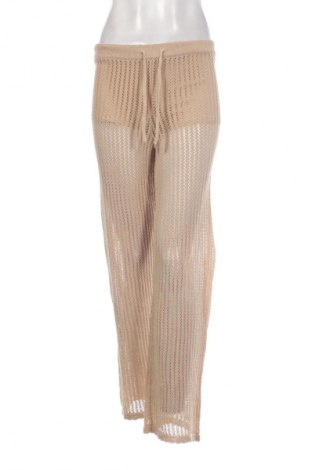 Дамски панталон Zara, Размер S, Цвят Бежов, Цена 40,99 лв.