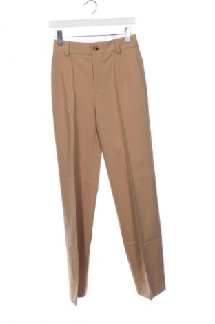 Damskie spodnie Zara, Rozmiar XS, Kolor Brązowy, Cena 143,00 zł