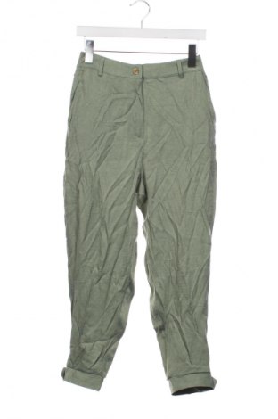 Damenhose Zara, Größe XS, Farbe Grün, Preis € 9,99