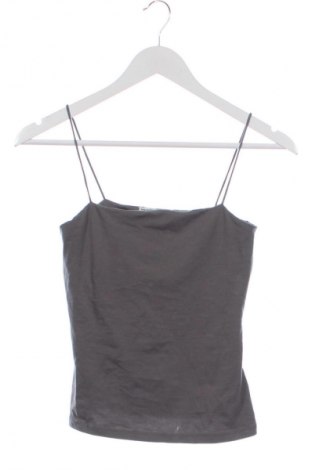 Damska koszulka na ramiączkach Pull&Bear, Rozmiar S, Kolor Szary, Cena 32,99 zł