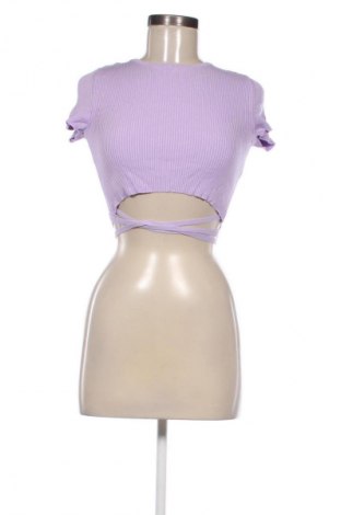 Дамски пуловер Bershka, Размер M, Цвят Лилав, Цена 11,99 лв.
