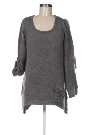 Damski sweter Bpc Bonprix Collection, Rozmiar L, Kolor Szary, Cena 49,99 zł