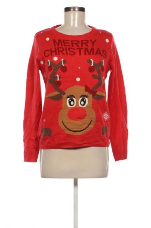 Дамски пуловер Esmara, Размер S, Цвят Червен, Цена 13,99 лв.