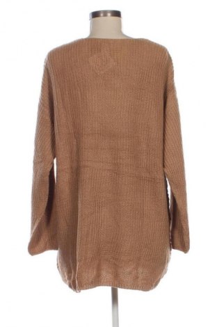 Dámský svetr Ever.me by Takko Fashion, Velikost XL, Barva Hnědá, Cena  199,00 Kč