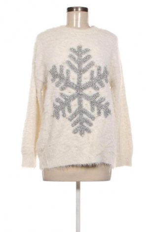 Damenpullover F&F, Größe XL, Farbe Weiß, Preis 11,99 €
