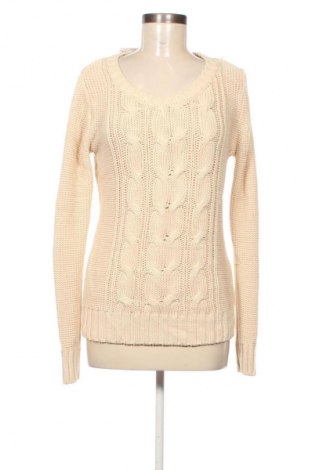 Damski sweter Flash Lights, Rozmiar S, Kolor ecru, Cena 47,99 zł