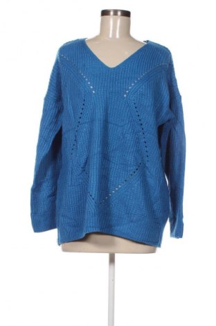 Damenpullover George, Größe XL, Farbe Blau, Preis 8,99 €