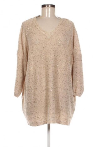 Γυναικείο πουλόβερ Giada, Μέγεθος XXL, Χρώμα Χρυσαφί, Τιμή 16,99 €