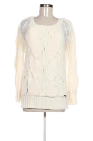 Pulover de femei Guess, Mărime S, Culoare Ecru, Preț 273,08 Lei