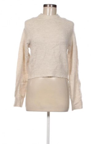 Pulover de femei H&M Divided, Mărime XS, Culoare Ecru, Preț 52,99 Lei