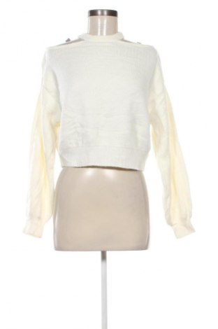 Pulover de femei H&M Divided, Mărime S, Culoare Alb, Preț 67,99 Lei