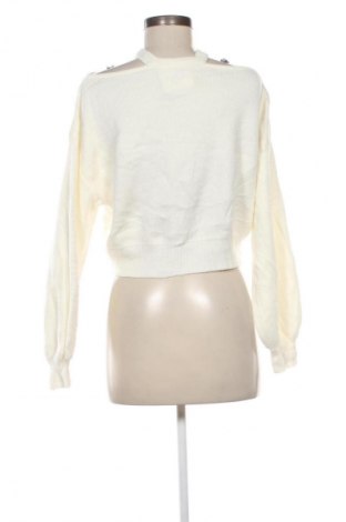 Pulover de femei H&M Divided, Mărime S, Culoare Alb, Preț 67,99 Lei