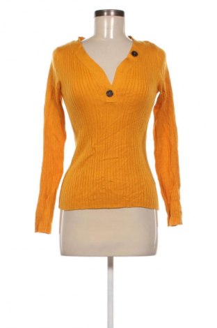 Дамски пуловер Jean Pascale, Размер S, Цвят Оранжев, Цена 10,99 лв.