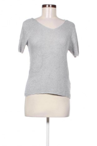 Damski sweter Laura Torelli, Rozmiar M, Kolor Srebrzysty, Cena 13,99 zł