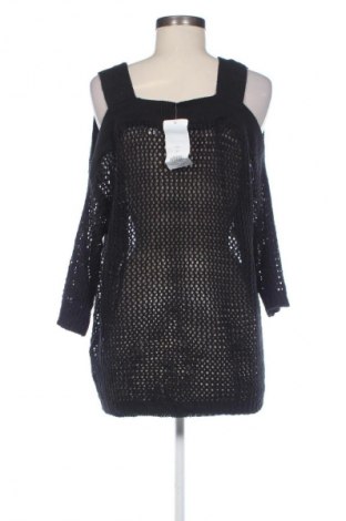 Damski sweter Laura Torelli, Rozmiar L, Kolor Czarny, Cena 75,99 zł