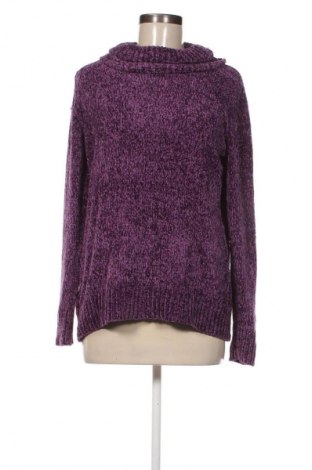 Damenpullover Laura Torelli, Größe M, Farbe Lila, Preis 10,99 €
