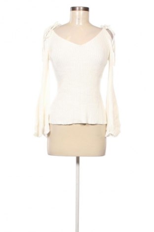 Pulover de femei Mango, Mărime M, Culoare Ecru, Preț 82,99 Lei