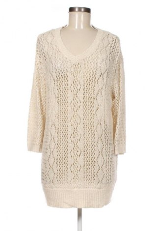 Дамски пуловер Mango, Размер M, Цвят Бежов, Цена 7,99 лв.