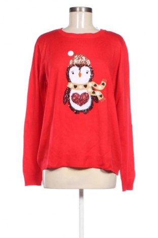 Γυναικείο πουλόβερ Primark, Μέγεθος L, Χρώμα Κόκκινο, Τιμή 10,99 €