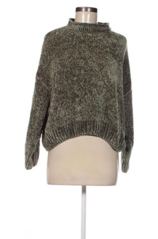 Pulover de femei Pull&Bear, Mărime S, Culoare Verde, Preț 61,99 Lei