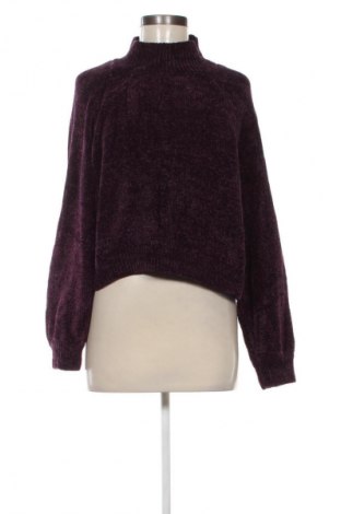 Damski sweter Pull&Bear, Rozmiar M, Kolor Fioletowy, Cena 51,99 zł