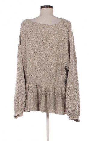 Dámsky pulóver SHEIN, Veľkosť 3XL, Farba Béžová, Cena  10,95 €
