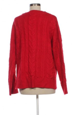 Damski sweter Time and tru, Rozmiar XL, Kolor Czerwony, Cena 45,99 zł