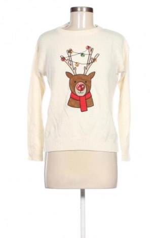 Damski sweter Unbranded, Rozmiar S, Kolor ecru, Cena 62,99 zł