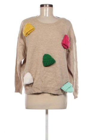Damenpullover Unbranded, Größe S, Farbe Beige, Preis 16,99 €