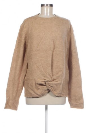 Γυναικείο πουλόβερ Unbranded, Μέγεθος XL, Χρώμα  Μπέζ, Τιμή 17,99 €