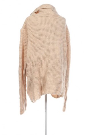 Damenpullover Unbranded, Größe 5XL, Farbe Beige, Preis 24,99 €