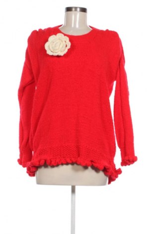 Damski sweter Unbranded, Rozmiar XL, Kolor Czerwony, Cena 124,92 zł