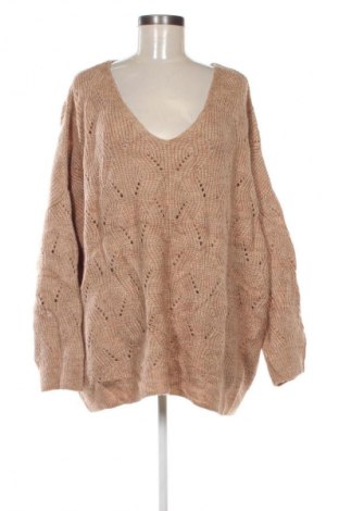 Damenpullover Unbranded, Größe 3XL, Farbe Beige, Preis € 16,99