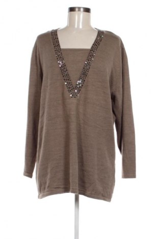 Damski sweter Unbranded, Rozmiar XXL, Kolor Brązowy, Cena 74,99 zł