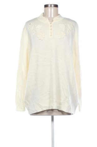 Damenpullover Unbranded, Größe XXL, Farbe Ecru, Preis 15,99 €