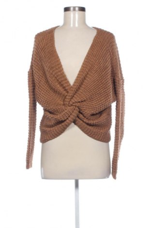 Дамски пуловер Unbranded, Размер S, Цвят Кафяв, Цена 19,99 лв.