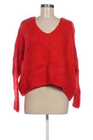 Γυναικείο πουλόβερ Unbranded, Μέγεθος L, Χρώμα Κόκκινο, Τιμή 15,99 €