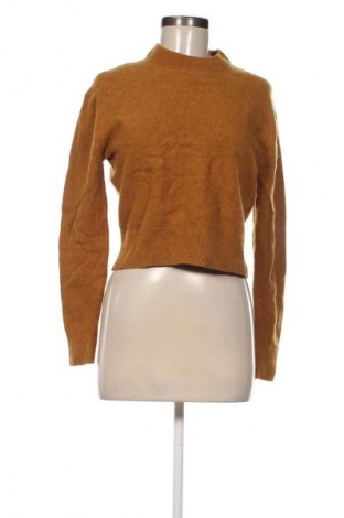 Дамски пуловер Uniqlo, Размер S, Цвят Кафяв, Цена 44,99 лв.