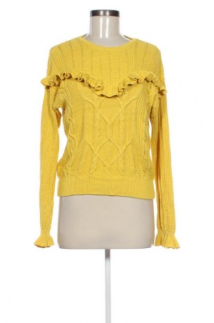 Pulover de femei United Colors Of Benetton, Mărime S, Culoare Galben, Preț 108,99 Lei