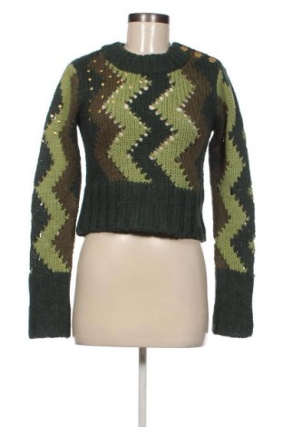 Дамски пуловер Vero Moda, Размер L, Цвят Зелен, Цена 16,99 лв.