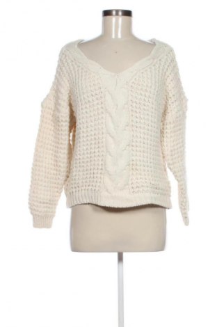Дамски пуловер Victoria, Размер M, Цвят Екрю, Цена 28,99 лв.