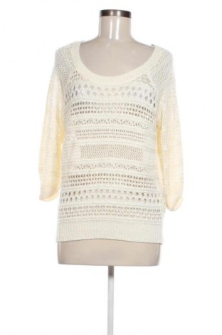 Damenpullover Vintage America Blues, Größe M, Farbe Ecru, Preis € 20,99